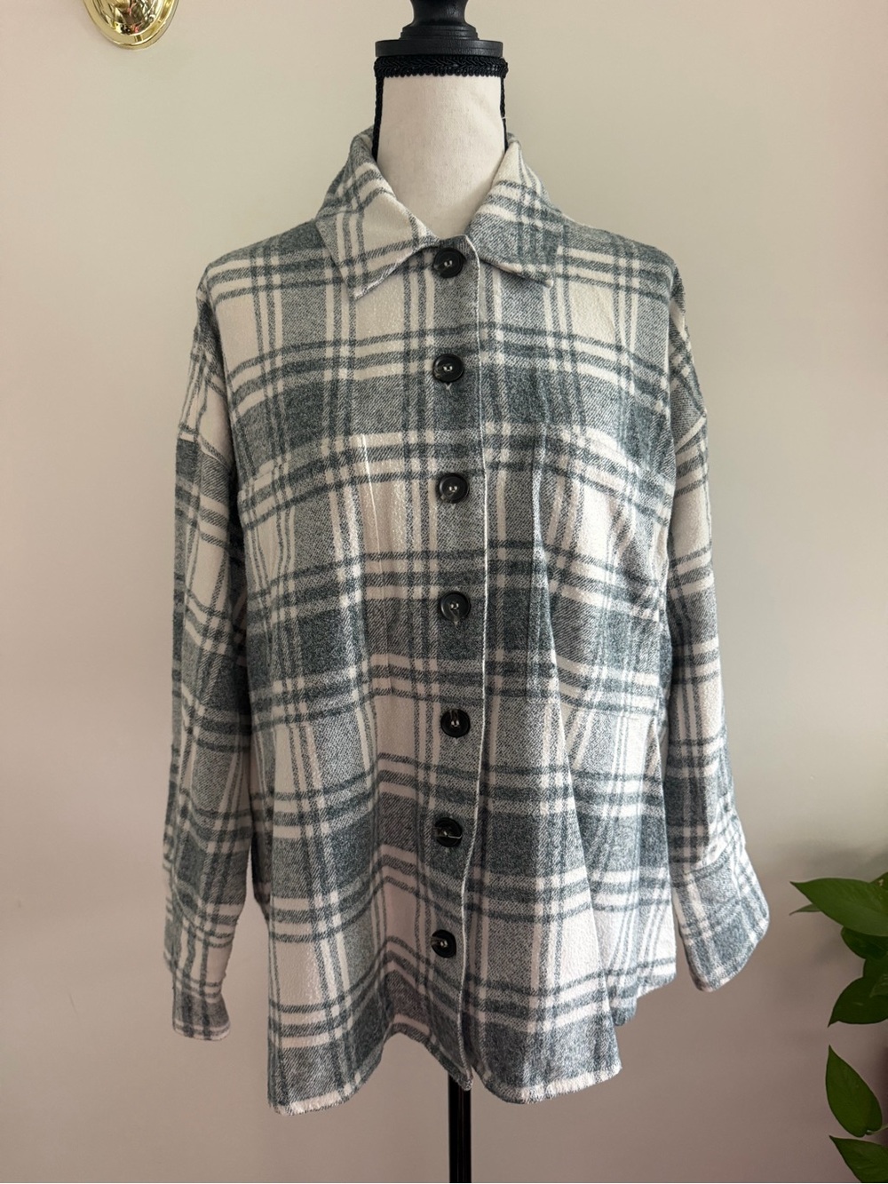 French Connection Flannel Shacket